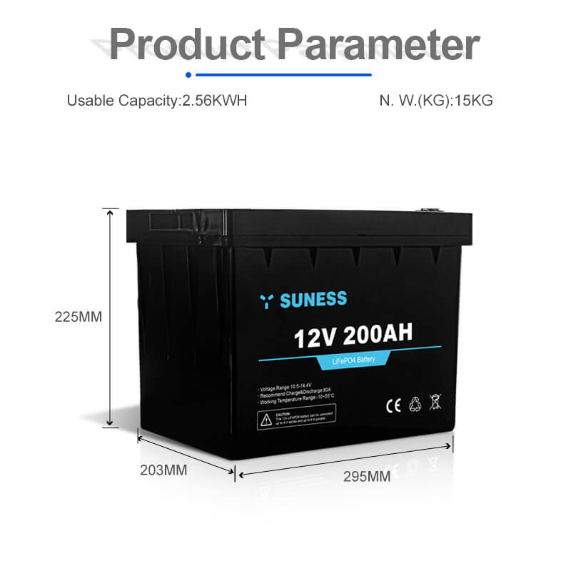 lithium phosphate battery 12v