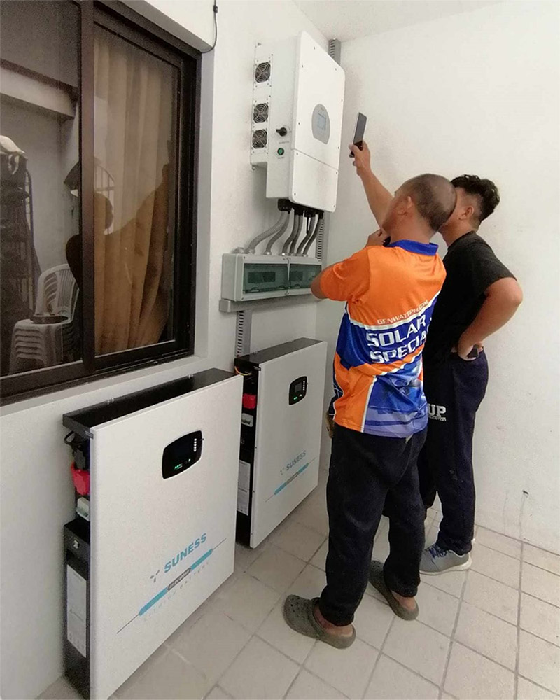 Systèmes de stockage d'énergie SUNESS aux Philippines
