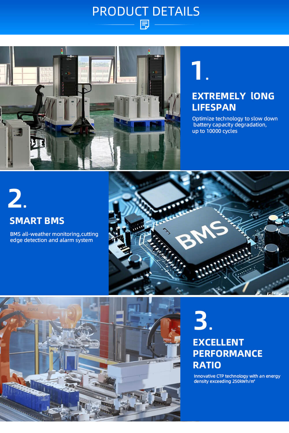 systèmes de stockage d'énergie