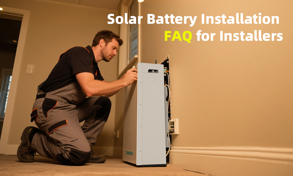 Solar Battery Installation FAQ for Installers Solar Battery Installation FAQ for Installers