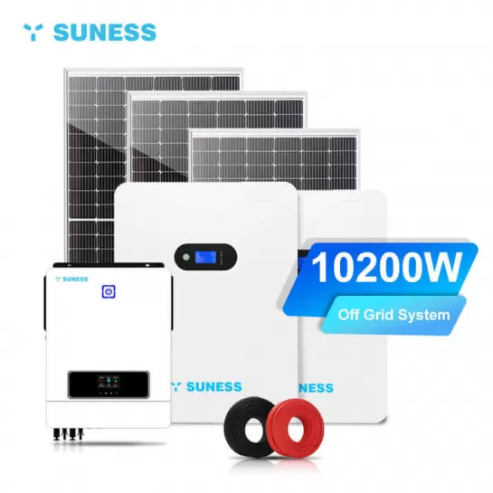 Système 10KW| Batterie LiFePO4 | Onduleur solaire