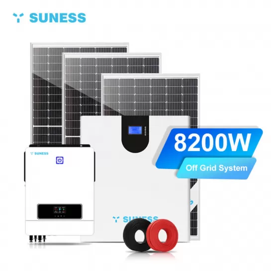 Système 8KW| Batterie LiFePO4 | Onduleur solaire