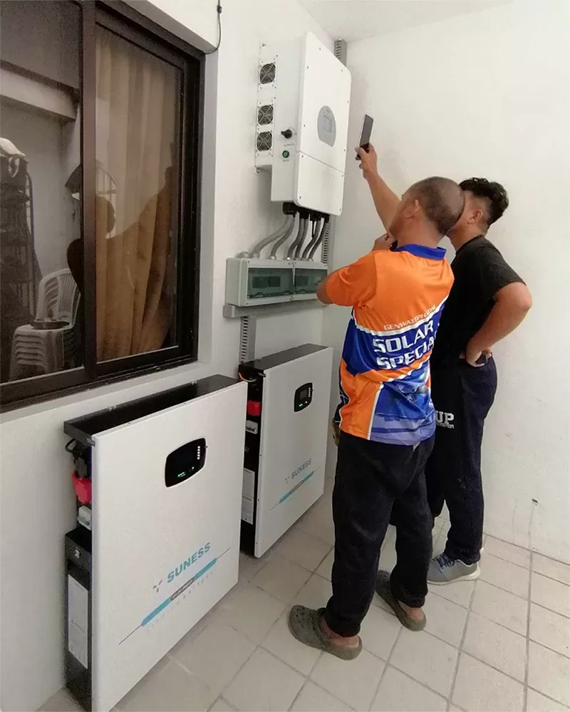 Syst&egrave;mes de stockage d'&eacute;nergie SUNESS aux Philippines