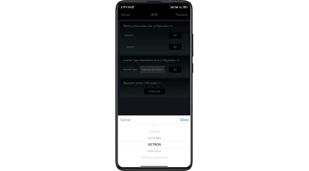 S&eacute;lection du type d'onduleur