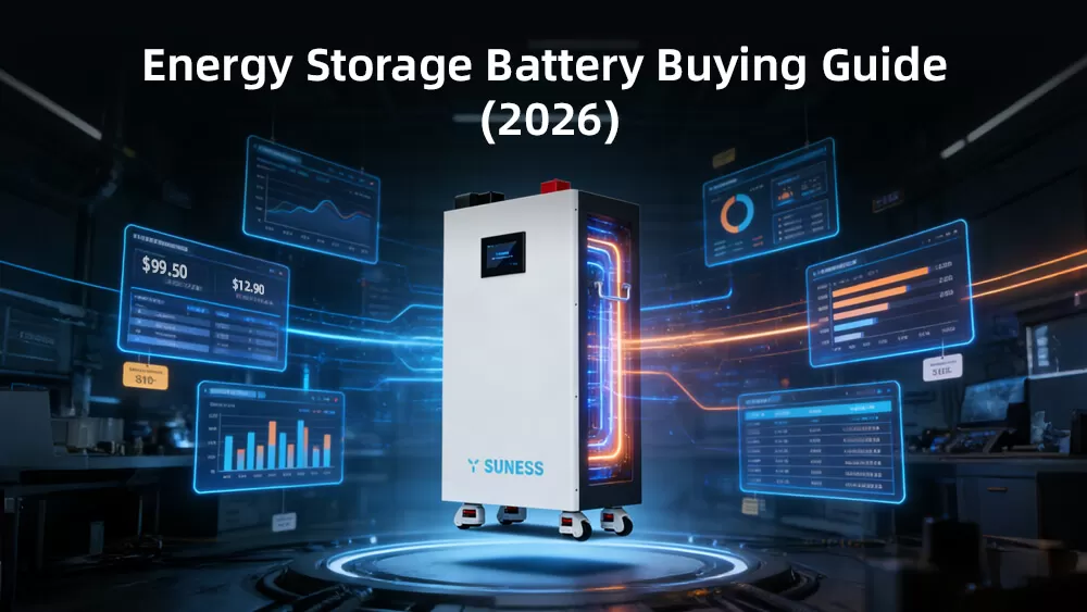 Guide d'achat de batteries de stockage d'&eacute;nergie (2026)&nbsp;: facteurs de d&eacute;cision cl&eacute;s pour les distributeurs et les utilisateurs finaux
