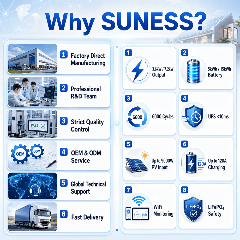 SUN3.6U-5-US 3.6kW | 5kWh | 120Vac ±5 %