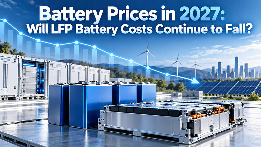 Battery Prices in 2027: Will LFP Battery Costs Continue to Fall?